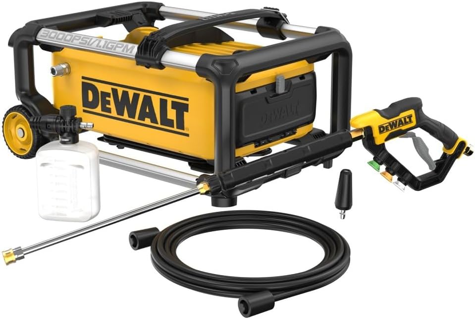 DeWalt 3000-PSI Compact Pressure Washer Review: Big Power in a Small Package